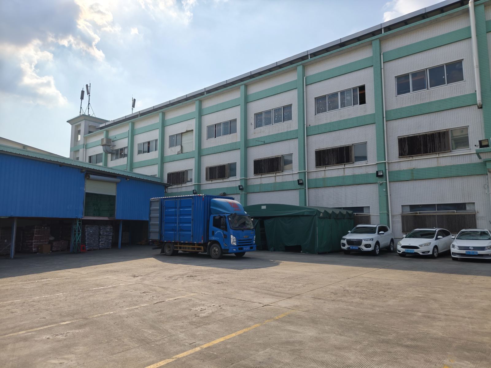 Three-Story Production Line